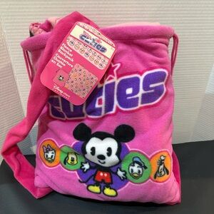 New cuties Disney fleece blanket bag